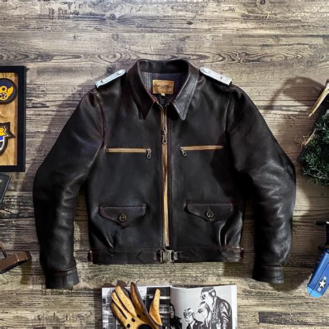 luftwaffe leather jacket replica|erich hartmann jacket.